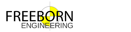 Freeborn Engineering logo.